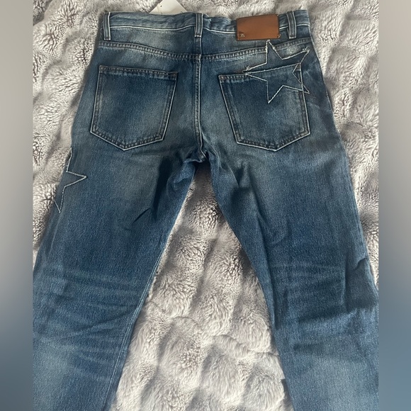 Valentino Mens Slim-Fit Denim Jeans Blue Sz 32 - Picture 2 of 11